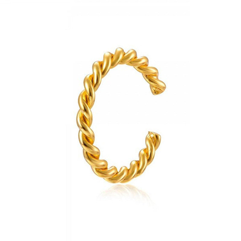 Minimalist C-Hoop Ear Cuff