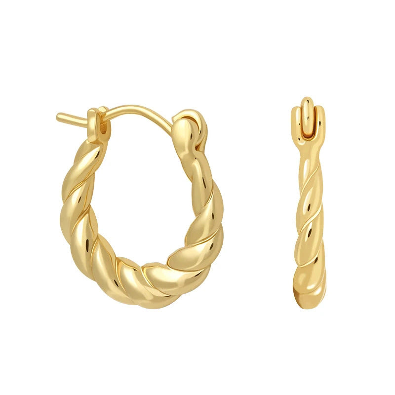 Minimalist Gold Geo Earrings