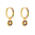 Luxe Pavé Drop Earrings