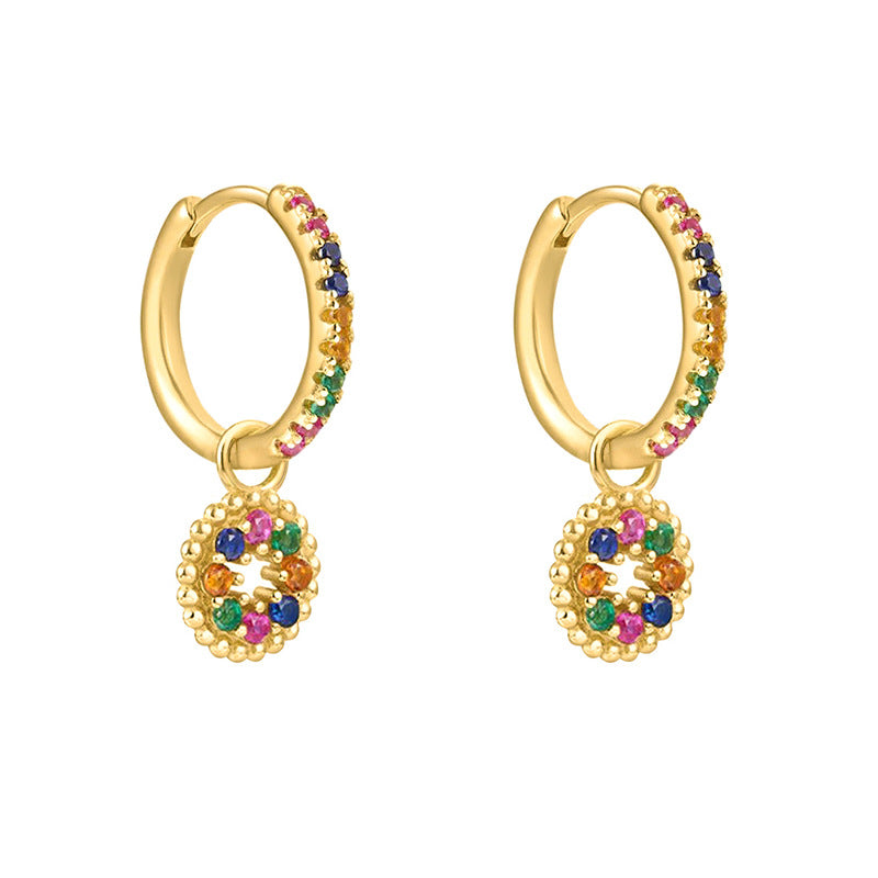 Luxe Pavé Drop Earrings