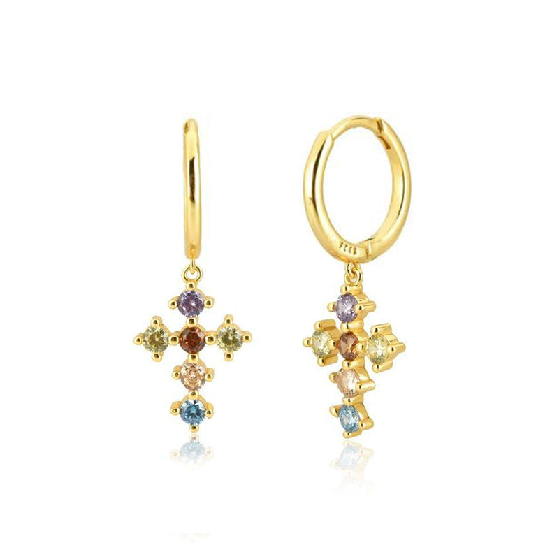 Crystal Pavé Drop Earrings