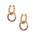 Statement Pavé Drop Earrings