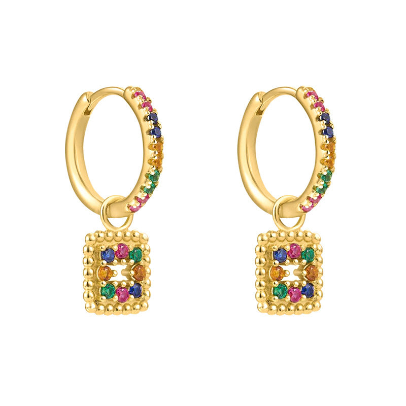 Sparkling Pavé Drop Earrings