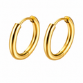 Petite Gold Hoop Earrings