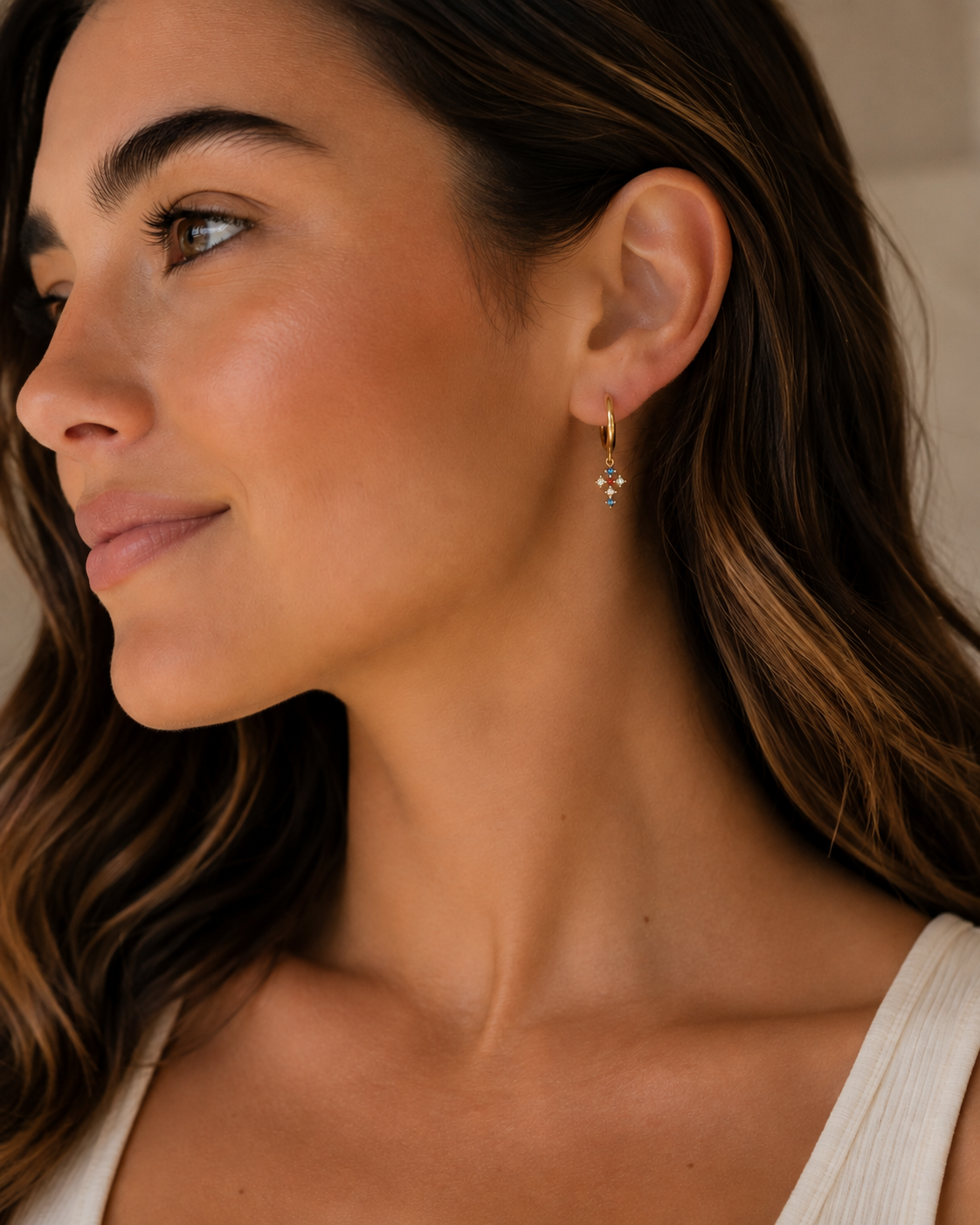 Crystal Pavé Drop Earrings