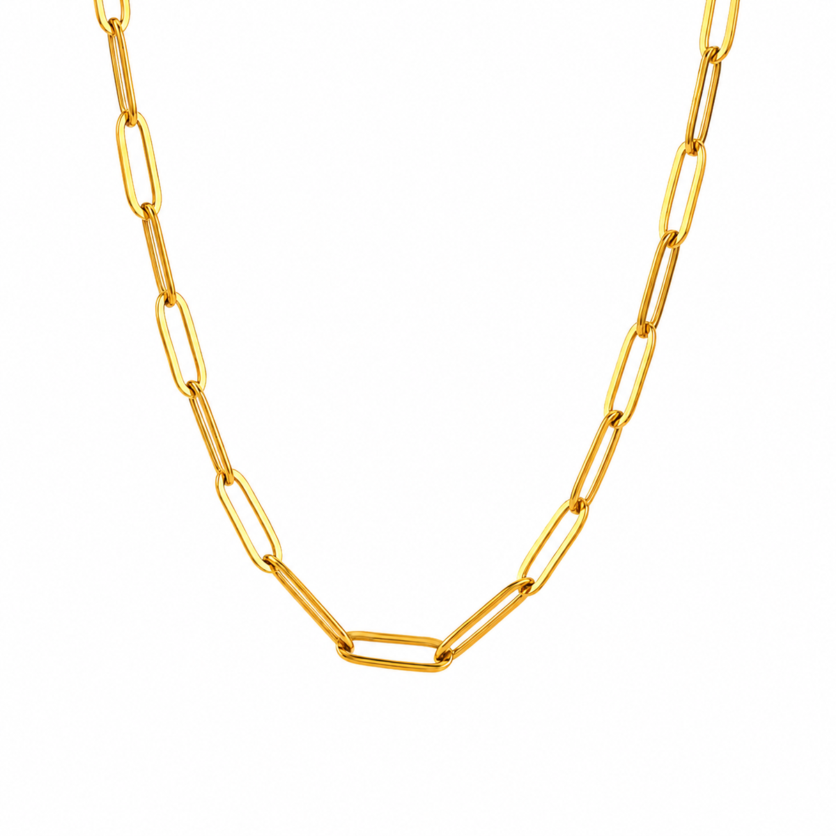 Paperclip Chain Necklace