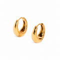 Classic Gold Circle Hoops