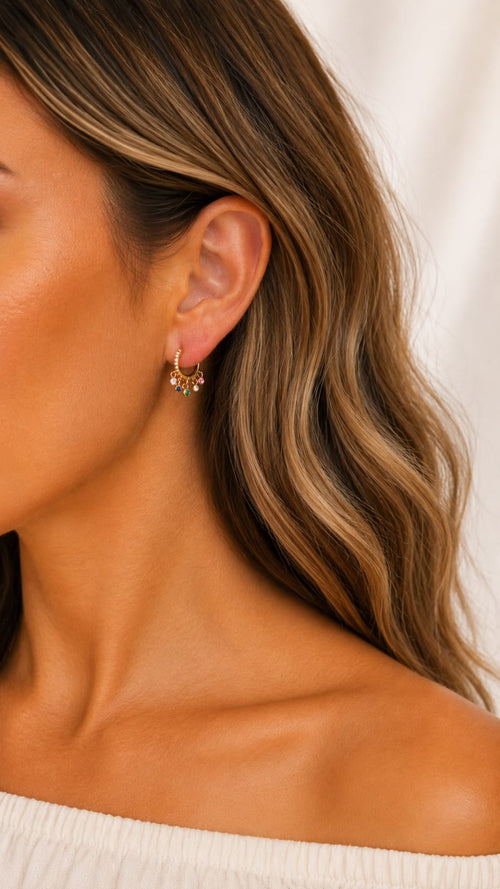 Dazzle Pavé Drop Earrings